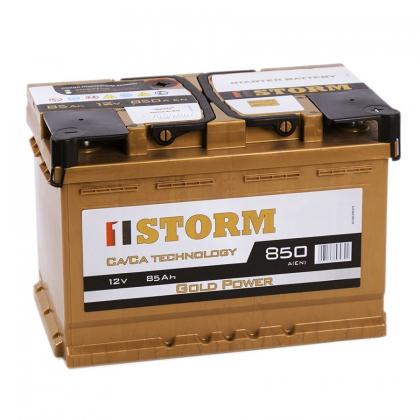 Аккумулятор Storm Gold 85 Ач 850A (EN) прямая (+/-)