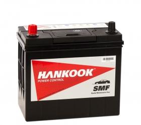 Аккумулятор Hankook (55B24R) 45 Ач 430A (EN) Азия тонк. кл. прямая (+/-)