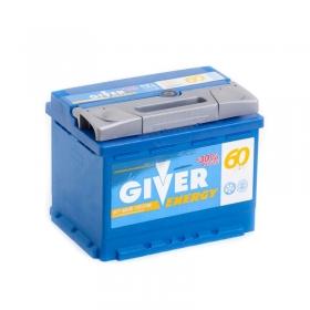 Аккумулятор Giver Energy 60 Ач 570A (EN) обратная (-/+)