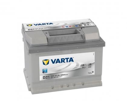 Аккумулятор Varta SD D21 61 Aч 600A (EN) низкий обратная (-/+)