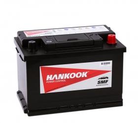 Аккумулятор Hankook (57113) 72 Ач 640A (EN) EVRO низкий обратная (-/+)