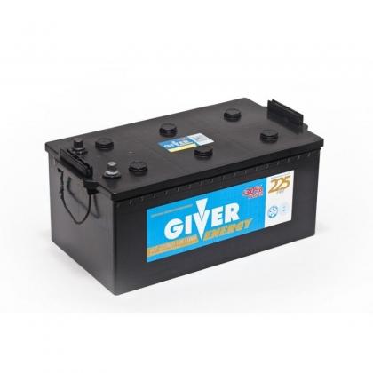 Аккумулятор Giver Energy 225 Ач 1500A (EN) обратная (-/+)