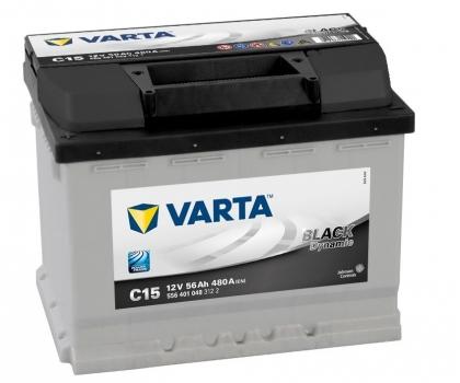 Аккумулятор Varta Black D С15 56 Aч 480A (EN) прямая (+/-)