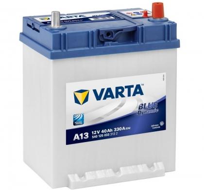 Аккумулятор Varta BD A13 40 Ач 330A (EN) Азия обратная (-/+) с бортом