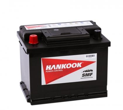 Аккумулятор Hankook (55565) 55 Ач 480A (EN) EVRO прямая (+/-)