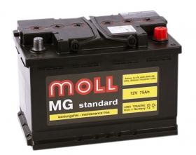 Аккумулятор Moll MG Standard 75 Ач 720A (EN) обратная (-/+)