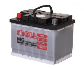 Аккумулятор Moll MG Standard (UL) 55 Ач 480A (EN) прямая (+/-)
