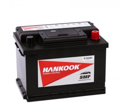 Аккумулятор Hankook (56077) 60 Ач 510A (EN) EVRO низкий обратная (-/+)