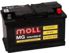 Аккумулятор Moll MG Standard 90 Ач 800A (EN) обратная (-/+)