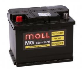 Аккумулятор Moll MG Standard 60 Ач 540A (EN) прямая (+/-)